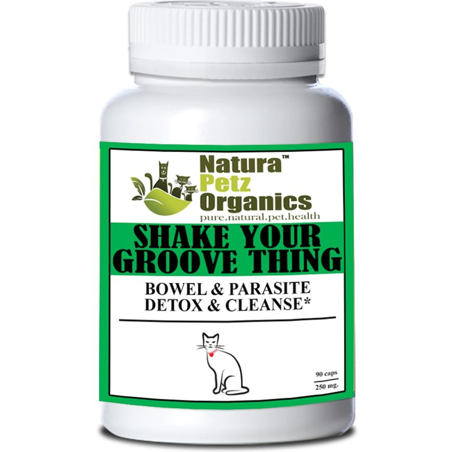Natura Petz Organics SHAKE YOUR GROOVE THING* - Bowel & Parasite Detox & Cleanse Support* Cat Supplement 3 Natura Petz Organics SHAKE YOUR GROOVE THING* - Bowel & Parasite Detox & Cleanse Support* Cat Supplement