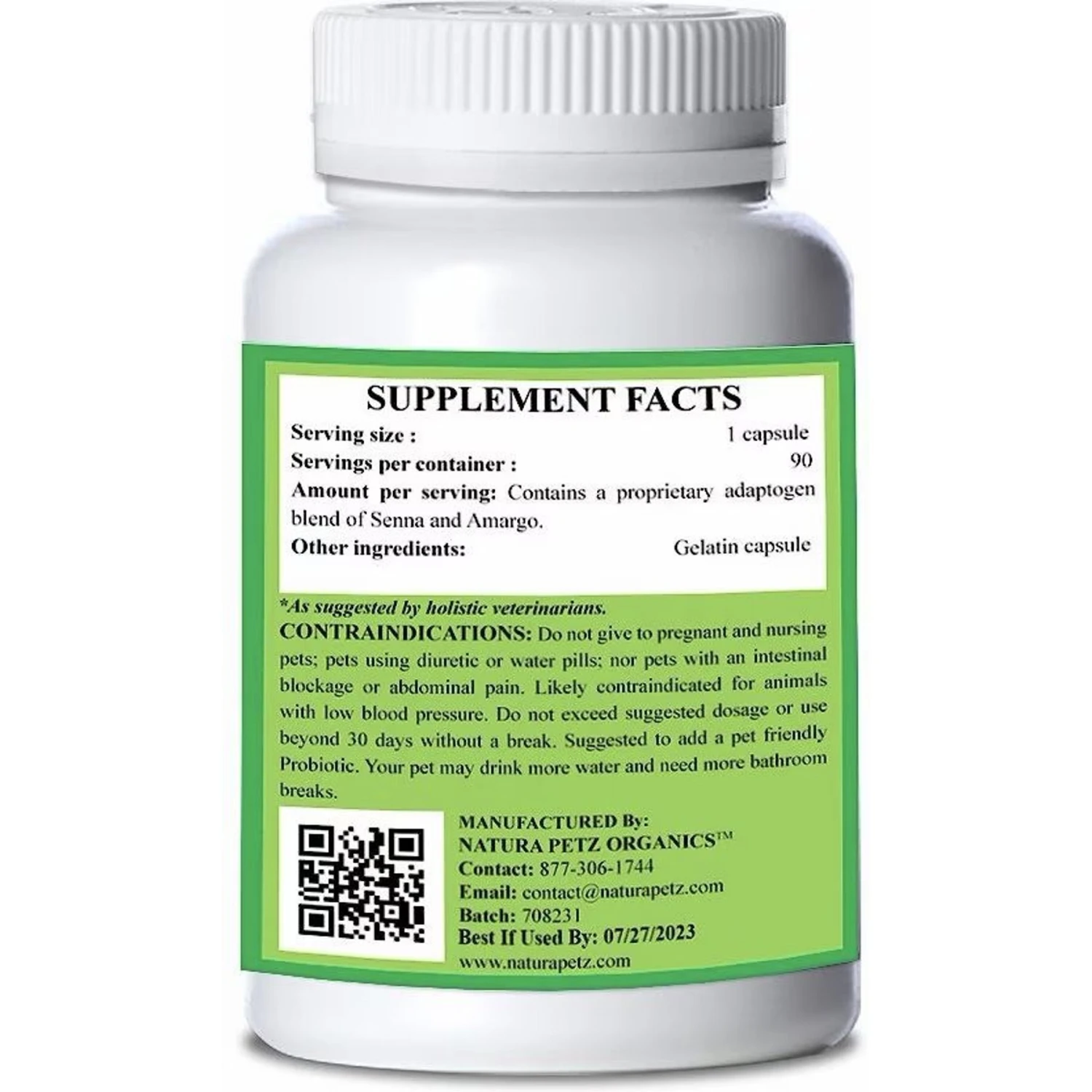 Natura Petz Organics SHAKE YOUR GROOVE THING* - Bowel & Parasite Detox & Cleanse Support* Cat Supplement 5 Natura Petz Organics SHAKE YOUR GROOVE THING* - Bowel & Parasite Detox & Cleanse Support* Cat Supplement - Image 3