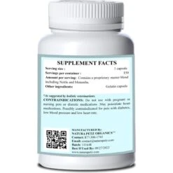 Natura Petz Organics Tummy Gladiator Cat Supplement, 150 Count 8 Natura Petz Organics Tummy Gladiator Cat Supplement, 150 Count -Trixie || Catit || Nature's Miracle Shop 314420 PT2. AC SS1800 V1692642518