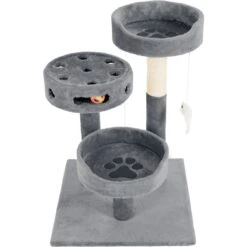 Pet Adobe 2-Tier 27.5-in Cat Tree -Trixie || Catit || Nature's Miracle Shop 314979 PT4. AC SS1800 V1626389830