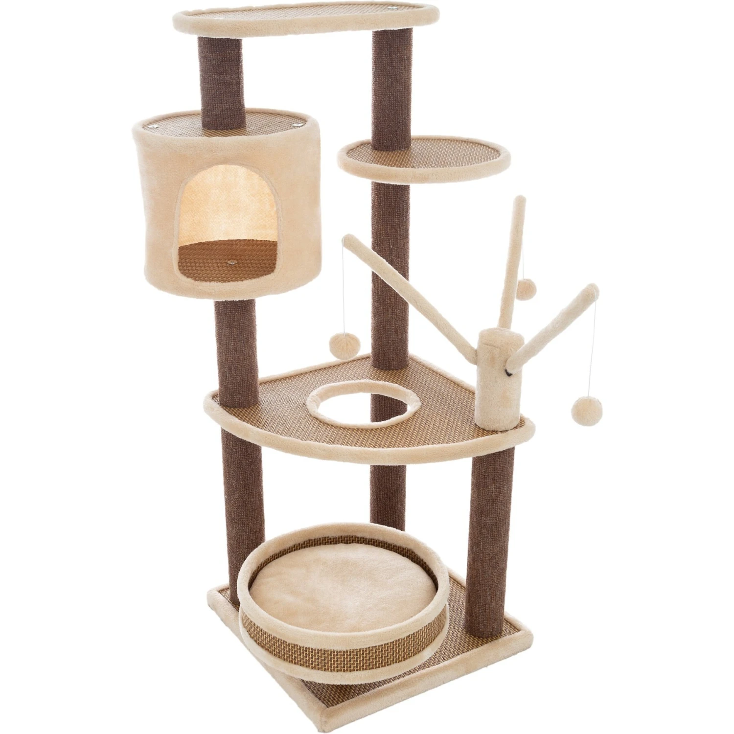 Pet Adobe 6-Tier 43.5-in Cat Tree & Condo 9 Pet Adobe 6-Tier 43.5-in Cat Tree & Condo - Image 7