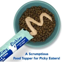 Lucy Pet Products Kitty Lickies Sardine & Tuna Recipe Grain-Free Lickable Cat Treat, 0.5-oz Tube, 4 Count -Trixie || Catit || Nature's Miracle Shop 315377 PT4. AC SS1800 V1626732369