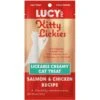 Lucy Pet Products Kitty Lickies Salmon & Chicken Recipe Grain-Free Lickable Cat Treat, 0.5-oz Tube, 4 Count -Trixie || Catit || Nature's Miracle Shop 315379 MAIN. AC SS1800 V1626734795