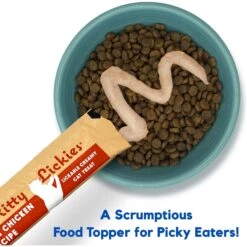 Lucy Pet Products Kitty Lickies Salmon & Chicken Recipe Grain-Free Lickable Cat Treat, 0.5-oz Tube, 4 Count -Trixie || Catit || Nature's Miracle Shop 315379 PT4. AC SS1800 V1626733579