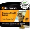 PetHonesty Lysine Immune Health+ Tuna & Chicken Flavored Powder Immune Supplement For Cats, 4.2-oz Bottle -Trixie || Catit || Nature's Miracle Shop 315793 MAIN. AC SS1800 V1690899326