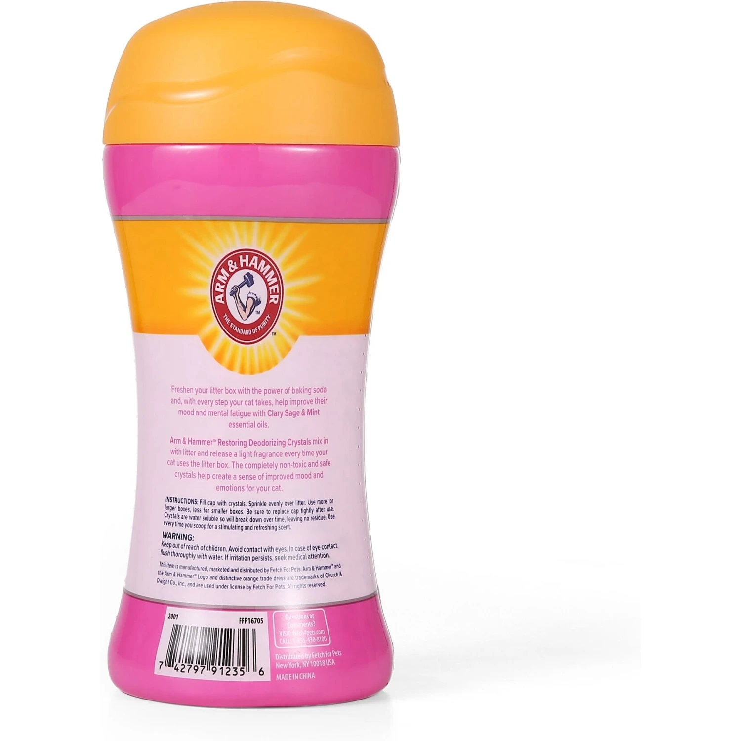 ARM & HAMMER PRODUCTS Restoring Clary Sage & Mint Scent Cat Litter Box Deodorizing Crystals 4 ARM & HAMMER PRODUCTS Restoring Clary Sage & Mint Scent Cat Litter Box Deodorizing Crystals - Image 2