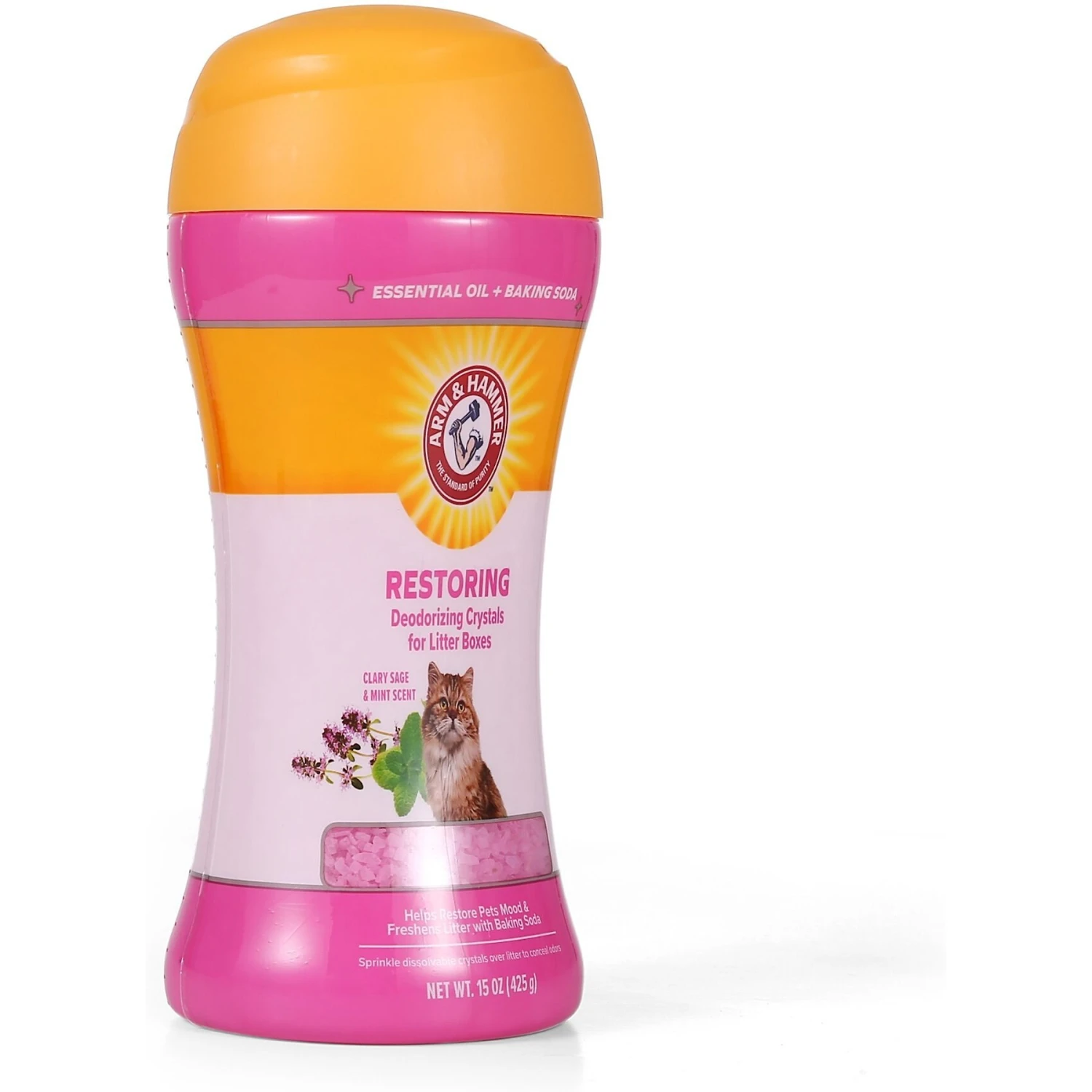 ARM & HAMMER PRODUCTS Restoring Clary Sage & Mint Scent Cat Litter Box Deodorizing Crystals 5 ARM & HAMMER PRODUCTS Restoring Clary Sage & Mint Scent Cat Litter Box Deodorizing Crystals - Image 3