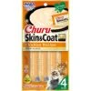 Inaba Churu Grain-Free Skin & Coat Chicken Recipe Lickable Cat Treat