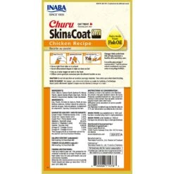 Inaba Churu Grain-Free Skin & Coat Chicken Recipe Lickable Cat Treat -Trixie || Catit || Nature's Miracle Shop 316857 PT1. AC SS1800 V1633453599