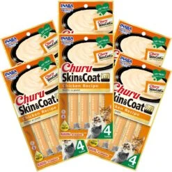 Inaba Churu Grain-Free Skin & Coat Chicken Recipe Lickable Cat Treat -Trixie || Catit || Nature's Miracle Shop 316857 PT2. AC SS1800 V1633453884