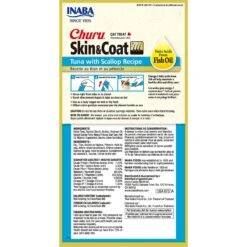 Inaba Churu Grain-Free Skin & Coat Tuna With Scallop Recipe Lickable Cat Treat, 24 Count -Trixie || Catit || Nature's Miracle Shop 316859 PT1. AC SS1800 V1633453889