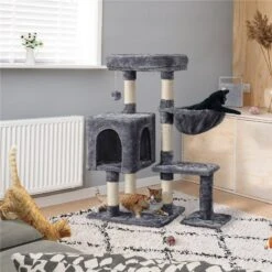 Yaheetech 4-Level 38-in Plush Cat Tree & Condo 19 Yaheetech 4-Level 38-in Plush Cat Tree & Condo -Trixie || Catit || Nature's Miracle Shop 325680 PT8. AC SS1800 V1631154089