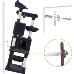 Yaheetech Multi-Level 64.5-in Cat Tree -Trixie || Catit || Nature's Miracle Shop 325687 PT7. AC SS1800 V1680628904