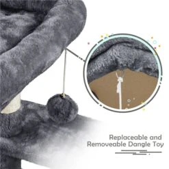 Yaheetech Activity Tower Basic 46-in Cat Tree 17 Yaheetech Activity Tower Basic 46-in Cat Tree -Trixie || Catit || Nature's Miracle Shop 325694 PT6. AC SS1800 V1680628903