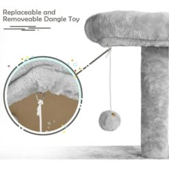 Yaheetech Activity Town 53.5-in Plush Cat Tree 17 Yaheetech Activity Town 53.5-in Plush Cat Tree -Trixie || Catit || Nature's Miracle Shop 325706 PT6. AC SS1800 V1631140595