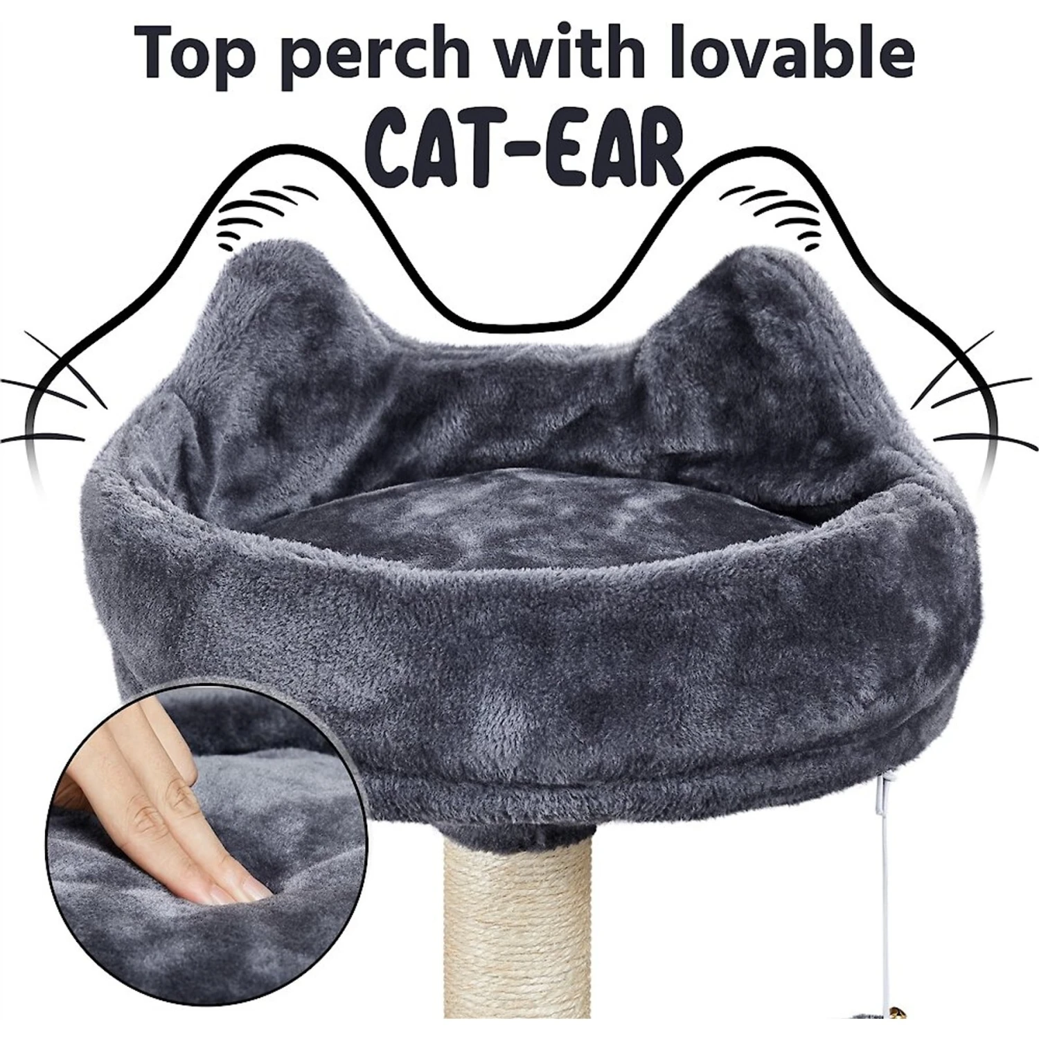 Yaheetech Multi-Level 68.5-in Cat Tree 6 Yaheetech Multi-Level 68.5-in Cat Tree - Image 4