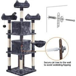 Yaheetech Multi-Level 68.5-in Cat Tree 19 Yaheetech Multi-Level 68.5-in Cat Tree -Trixie || Catit || Nature's Miracle Shop 325722 PT8. AC SS1800 V1631145391