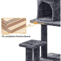 Yaheetech 57-in Cat Tree Tower -Trixie || Catit || Nature's Miracle Shop 325725 PT5. AC SS1800 V1686153633