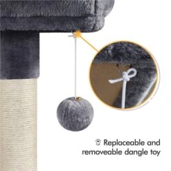 Yaheetech 57-in Cat Tree Tower -Trixie || Catit || Nature's Miracle Shop 325725 PT7. AC SS1800 V1686153466