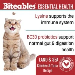 Get Naked Biteables Essential Health Soft Cat Treats, 3-oz Bag -Trixie || Catit || Nature's Miracle Shop 329364 PT2. AC SS1800 V1631766106