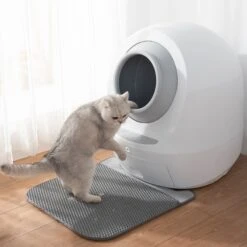 Casa Leo Leo's Loo Cat Litter Mat, Grey -Trixie || Catit || Nature's Miracle Shop 329399 PT5. AC SS1800 V1651429288