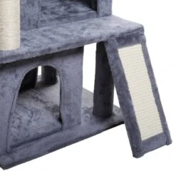 Coziwow By Jaxpety Faux Fur Cat Tree Tower & Condos With Scratch Posts, 34-inch, Grey -Trixie || Catit || Nature's Miracle Shop 330934 PT4. AC SS1800 V1632319928