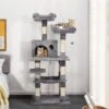 Coziwow By Jaxpety 58-in Cat Tree & Condo With Hammock, Grey