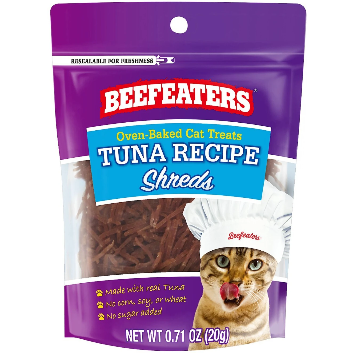 Beefeaters Tuna Shreds Dehydrated Cat Treat, 1.41-oz Bag, Case Of 12 3 Beefeaters Tuna Shreds Dehydrated Cat Treat, 1.41-oz Bag, Case Of 12