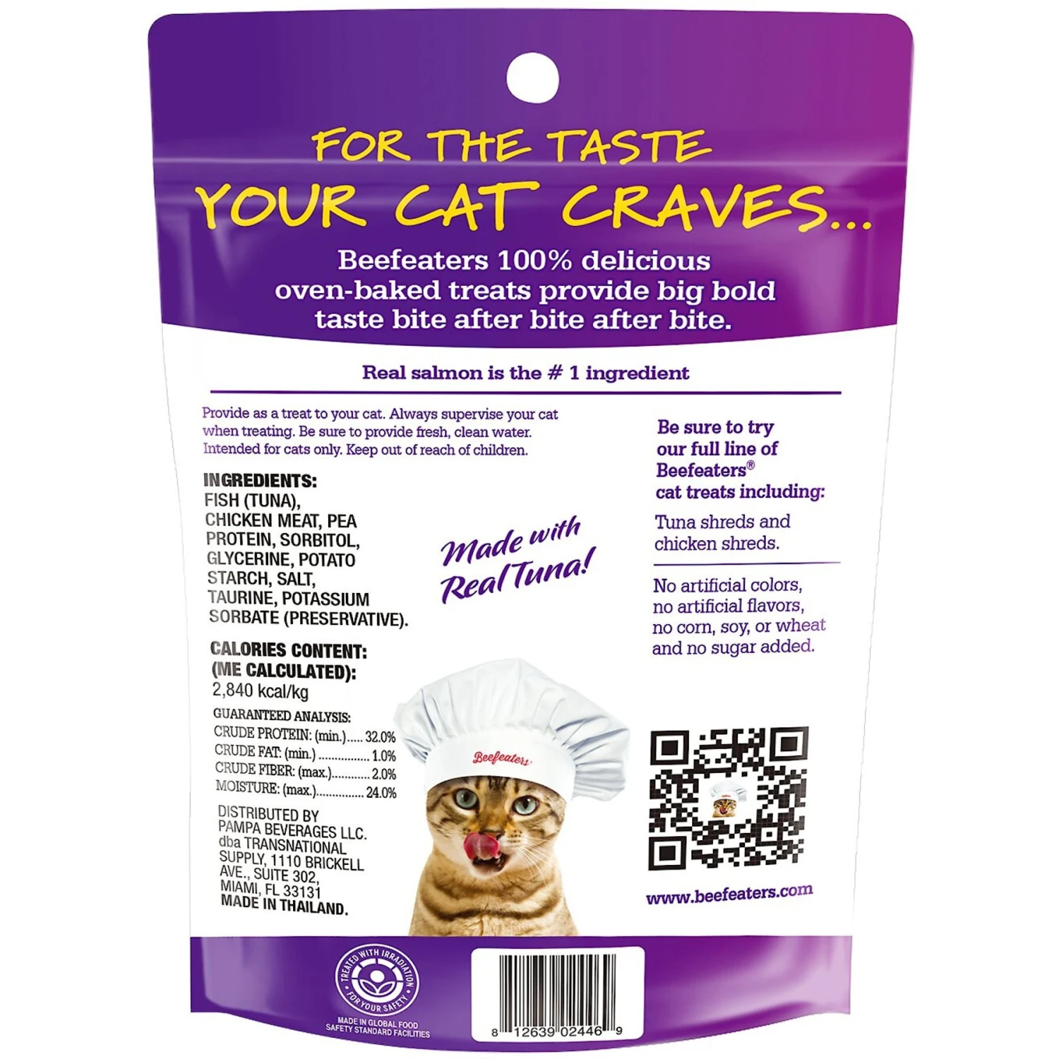 Beefeaters Tuna Shreds Dehydrated Cat Treat, 1.41-oz Bag, Case Of 12 4 Beefeaters Tuna Shreds Dehydrated Cat Treat, 1.41-oz Bag, Case Of 12 - Image 2