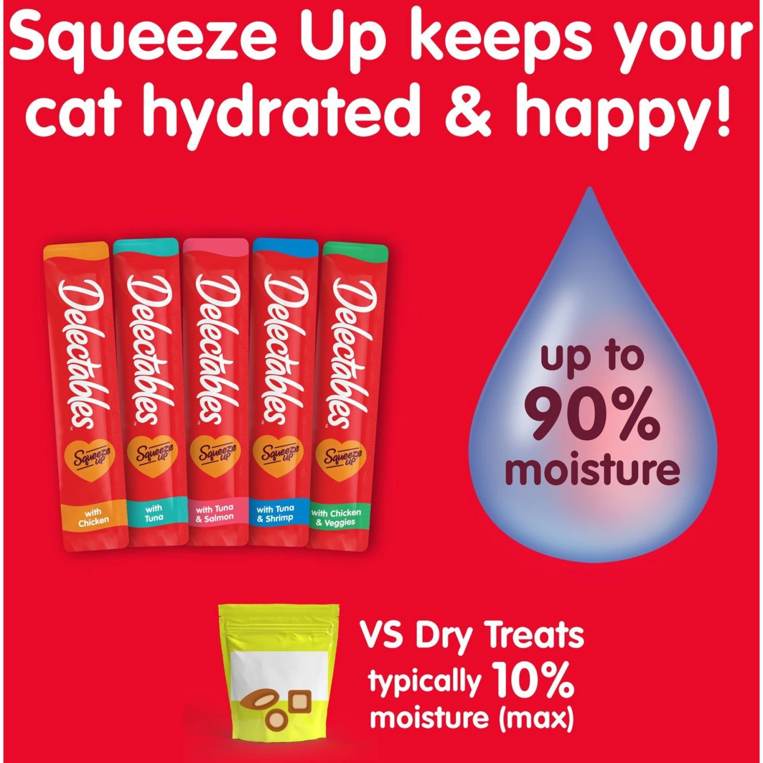 Hartz Delectables Squeeze Up Tuna & Shrimp Lickable Cat Treat 4 Hartz Delectables Squeeze Up Tuna & Shrimp Lickable Cat Treat - Image 2