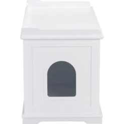 Coziwow By Jaxpety Wooden Storage Bench Cat Litter Box -Trixie || Catit || Nature's Miracle Shop 333351 PT4. AC SS1800 V1670266583