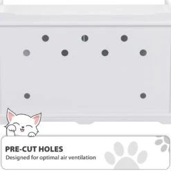 Coziwow By Jaxpety Wooden Storage Bench Cat Litter Box -Trixie || Catit || Nature's Miracle Shop 333351 PT6. AC SS1800 V1681828715