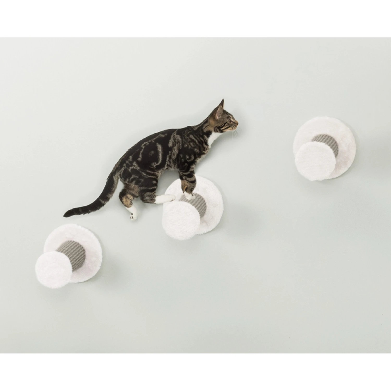 TRIXIE Cat Wall Mount Climbing Steps, 3 Count 4 TRIXIE Cat Wall Mount Climbing Steps, 3 Count - Image 2