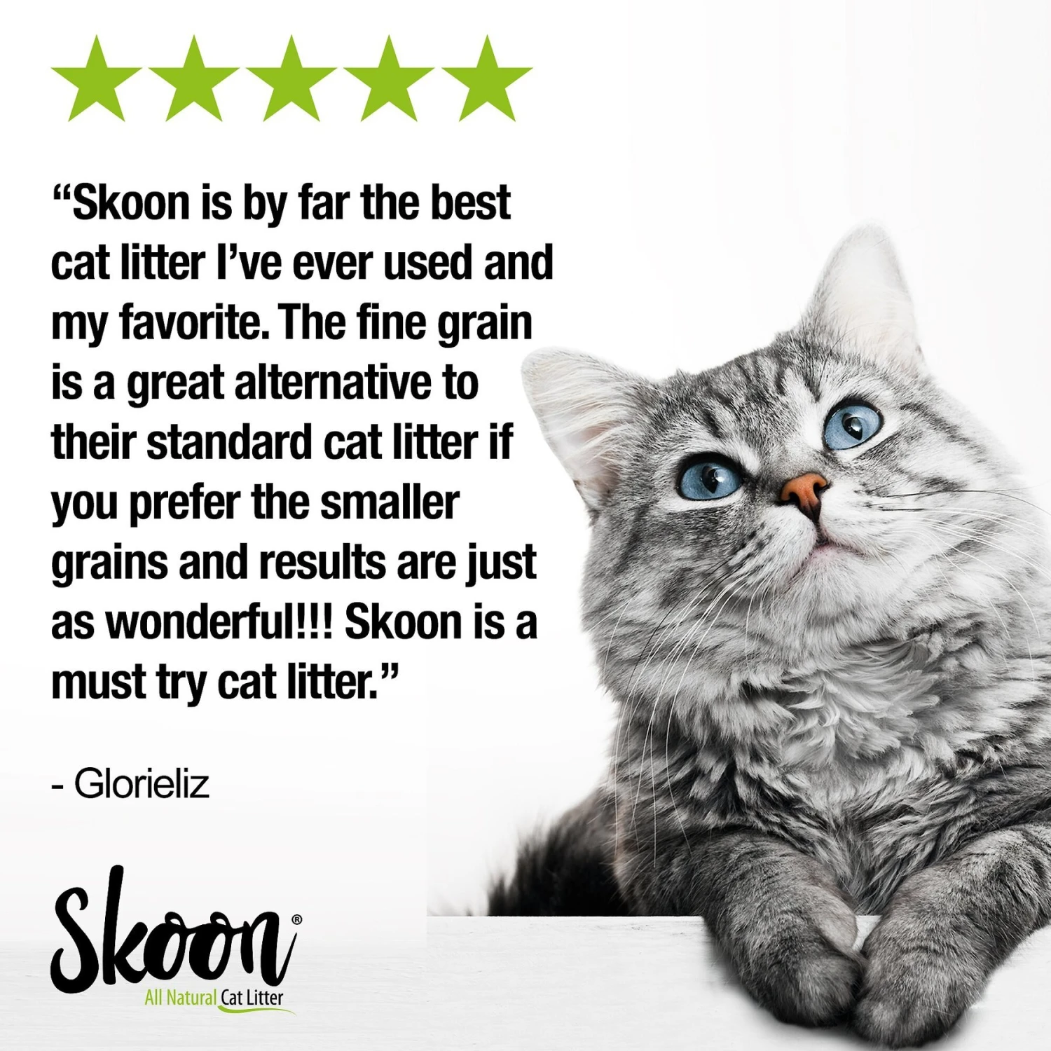 Skoon All Natural Fine-Grain Unscented Non-Clumping Cat Litter 7 Skoon All Natural Fine-Grain Unscented Non-Clumping Cat Litter - Image 5