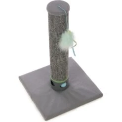 SmartyKat Playful Post Carpet Cat Scratching Post With Track Toy Base 14 SmartyKat Playful Post Carpet Cat Scratching Post With Track Toy Base -Trixie || Catit || Nature's Miracle Shop 336399 PT5. AC SS1800 V1634310474