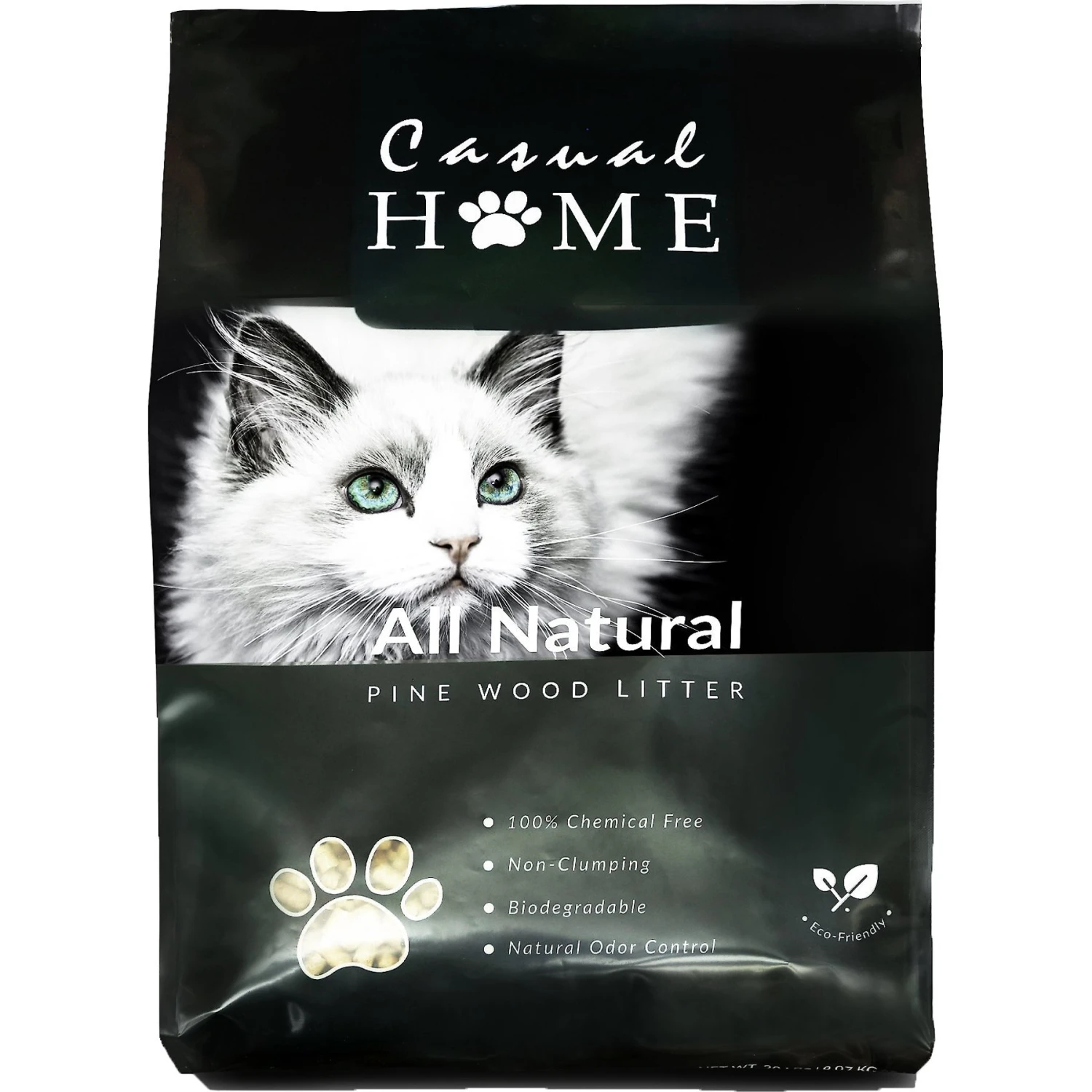 Casual Home Natural Pine Pellet Unscented Non-Clumping Cat Litter, 20-lb Bag 3 Casual Home Natural Pine Pellet Unscented Non-Clumping Cat Litter, 20-lb Bag