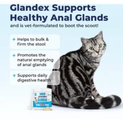 Vetnique Labs Glandex Tuna Flavored Powder Digestive Supplement For Cats 14 Vetnique Labs Glandex Tuna Flavored Powder Digestive Supplement For Cats -Trixie || Catit || Nature's Miracle Shop 338792 PT3. AC SS1800 V1689974820