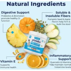 Vetnique Labs Glandex Tuna Flavored Powder Digestive Supplement For Cats 16 Vetnique Labs Glandex Tuna Flavored Powder Digestive Supplement For Cats -Trixie || Catit || Nature's Miracle Shop 338792 PT5. AC SS1800 V1689974289