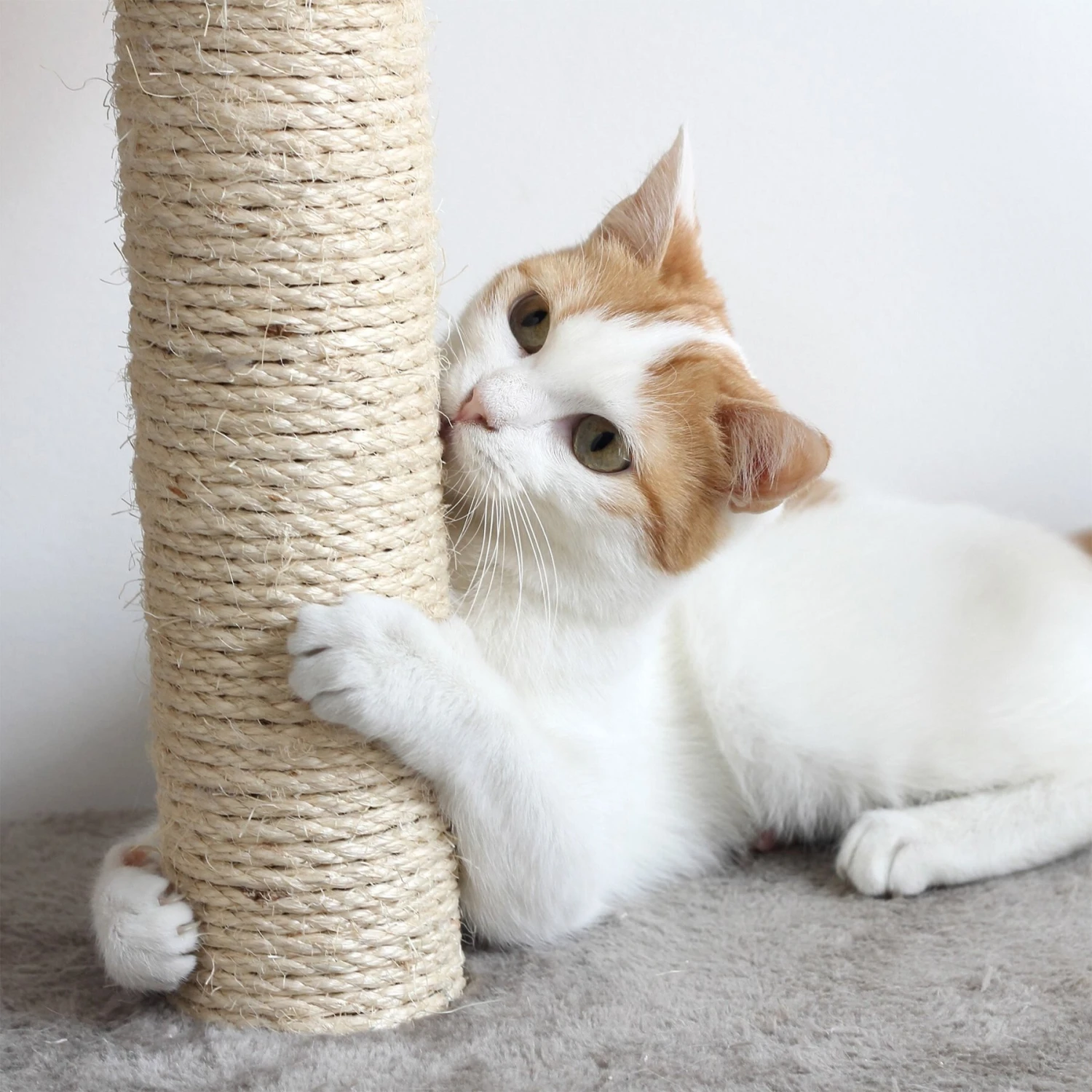 Pet Adobe 4-Tier Sisal 42-in Cat Tree 7 Pet Adobe 4-Tier Sisal 42-in Cat Tree - Image 5