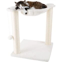 Pet Adobe 19-in Sisal Cat Tree & Condo -Trixie || Catit || Nature's Miracle Shop 345039 PT3. AC SS1800 V1637280107