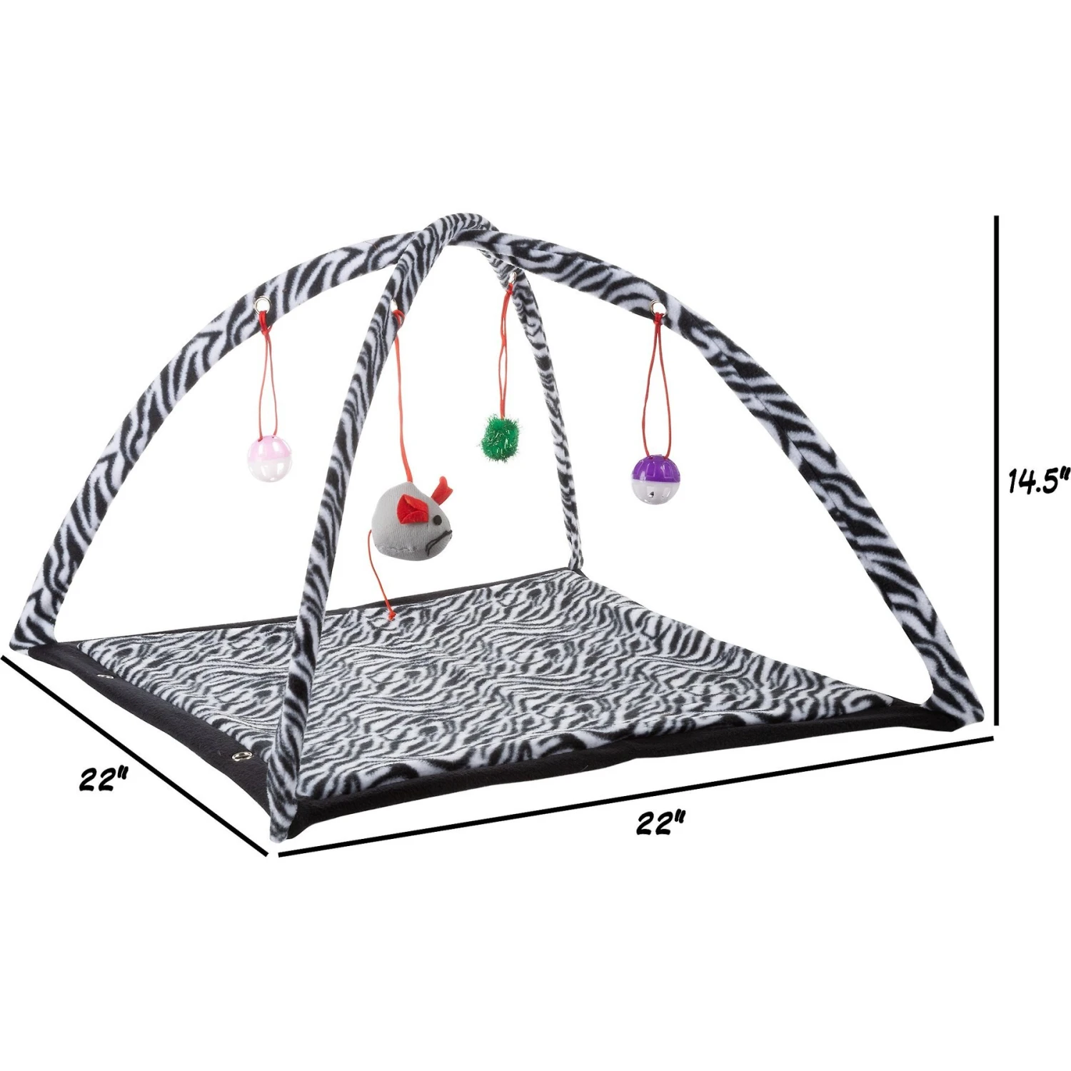 Pet Adobe Foldable Cat Activity Center 4 Pet Adobe Foldable Cat Activity Center - Image 2