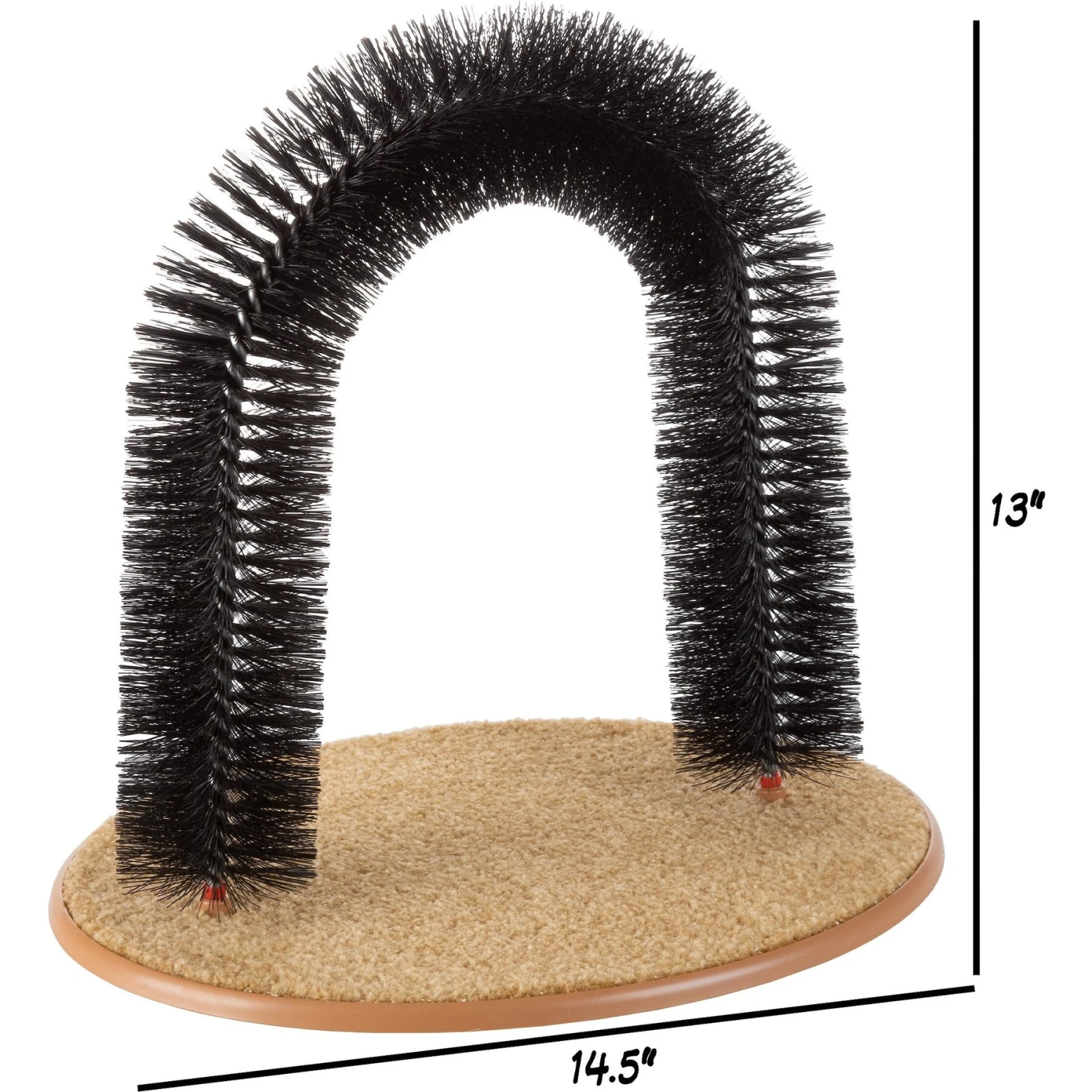 Pet Adobe Self-Grooming Cat Arch 4 Pet Adobe Self-Grooming Cat Arch - Image 2