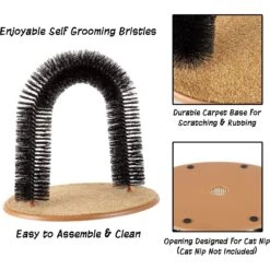 Pet Adobe Self-Grooming Cat Arch 10 Pet Adobe Self-Grooming Cat Arch -Trixie || Catit || Nature's Miracle Shop 345061 PT2. AC SS1800 V1637287338