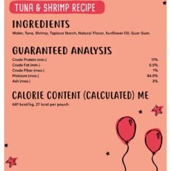 Tiny Tiger Lickables Stew Tuna & Shrimp Recipe Cat Treat & Topper -Trixie || Catit || Nature's Miracle Shop 345145 PT6. AC SS1800 V1697054636
