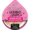 Tiny Tiger Lickables Soup Salmon Recipe In A Creamy Chicken Broth Cat Treat & Topper