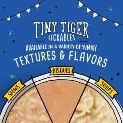 Tiny Tiger Lickables Soup In Creamy Broth Variety Pack Cat Treat & Topper 15 Tiny Tiger Lickables Soup In Creamy Broth Variety Pack Cat Treat & Topper -Trixie || Catit || Nature's Miracle Shop 345175 PT6. AC SS1800 V1697827656