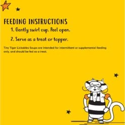 Tiny Tiger Lickables Soup Chicken Recipe In A Creamy Fish Broth Cat Treat & Topper -Trixie || Catit || Nature's Miracle Shop 345179 PT4. AC SS1800 V1696613960