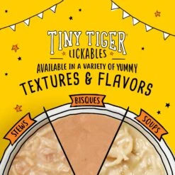 Tiny Tiger Lickables Soup Chicken Recipe In A Creamy Fish Broth Cat Treat & Topper -Trixie || Catit || Nature's Miracle Shop 345179 PT7. AC SS1800 V1696613956