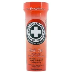 Meowijuana Skull Cap Blend Catnip, 0.92-oz Bottle