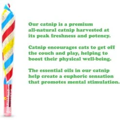 Meowijuana Birthjays Party Sized Catnip Joints, 1 Count -Trixie || Catit || Nature's Miracle Shop 346164 PT3. AC SS1800 V1637000524